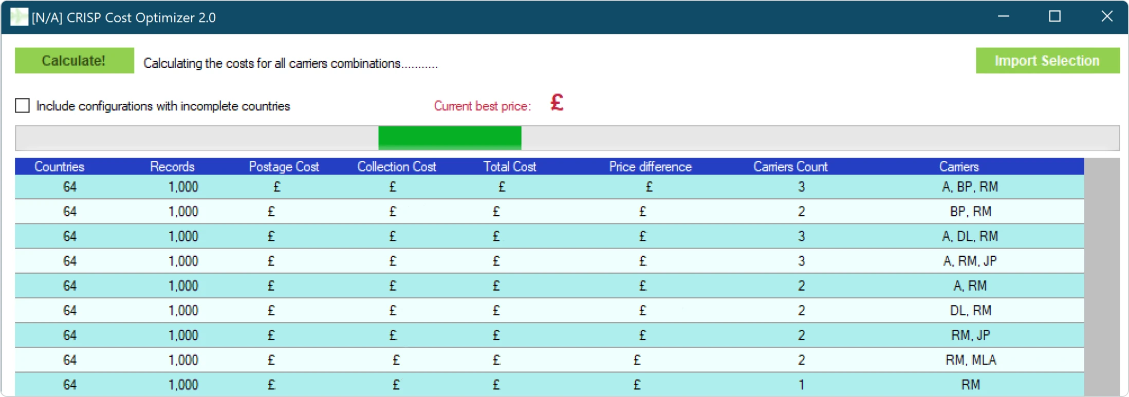 CRISP solution - Cost optimizer CRISP solution - Cost optimizer